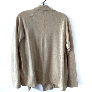 bobeau Sweaters - BOBEAU CARDIGAN POINTED COLLAR TAN COLOR bobeau Sweaters - BOBEAU CARDIGAN POINTED COLLAR TAN COLOR